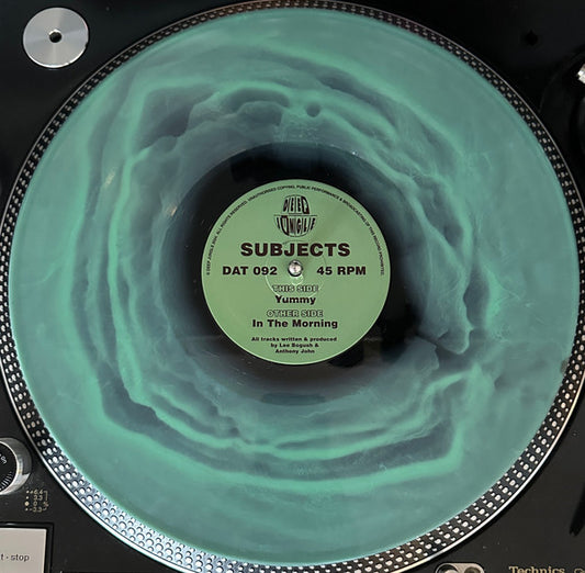 Subjects (5) : In The Morning / Yummy (12", S/Edition, Gre)