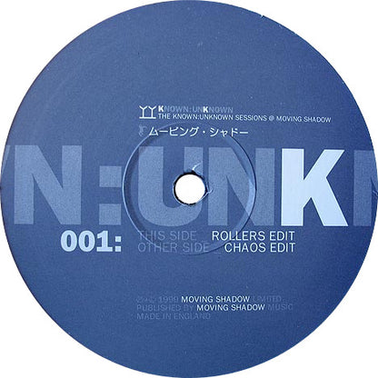 Known Unknown : The Known:Unknown Sessions @ Moving Shadow (12")