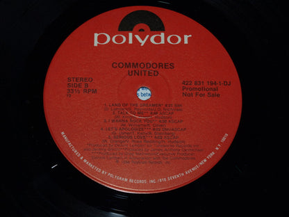 Commodores : United (LP, Album, Promo)