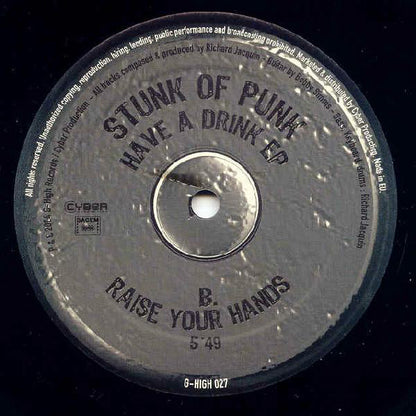 Stunk Of Punk : Have A Drink EP (12", EP)