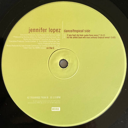 Jennifer Lopez : If You Had My Love (12", Single)