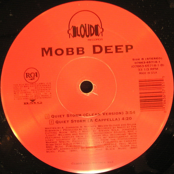 Mobb Deep : Quiet Storm (12", Single)