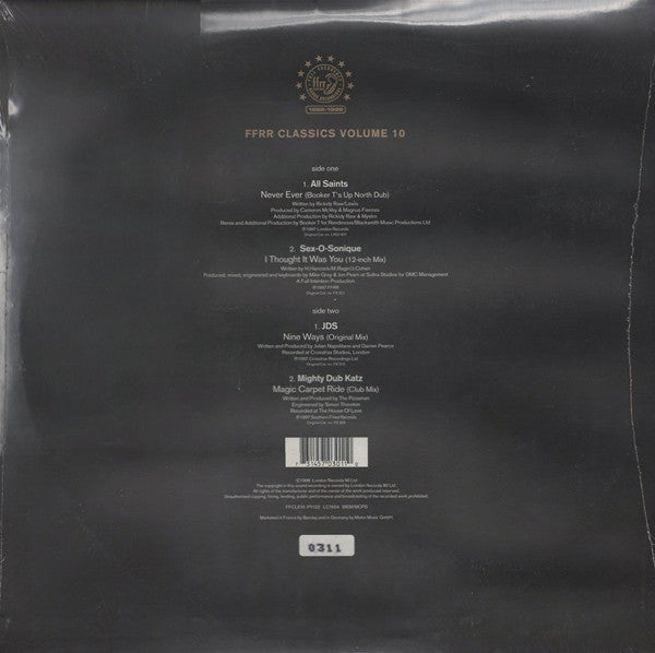 Various : FFRR Classics Volume 10 (12", Num)