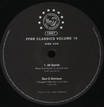 Various : FFRR Classics Volume 10 (12", Num)