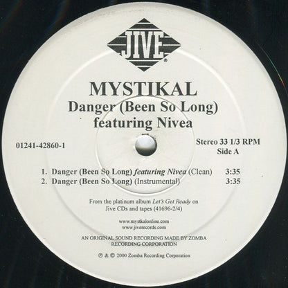 Mystikal Featuring Nivea : Danger (Been So Long) (12", Single)
