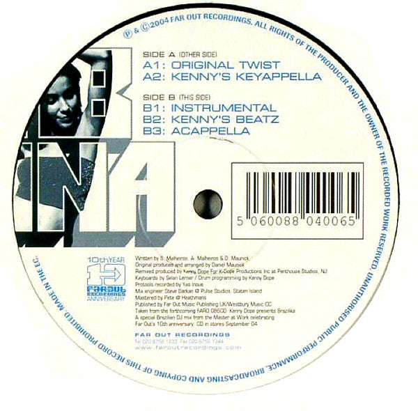 Sabrina Malheiros : Estacao Verao (Kenny Dope Remixes) (12")