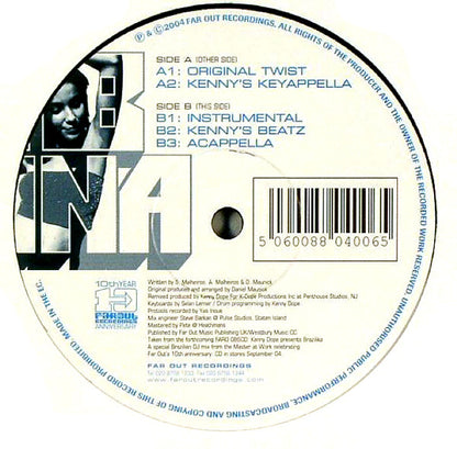 Sabrina Malheiros : Estacao Verao (Kenny Dope Remixes) (12")