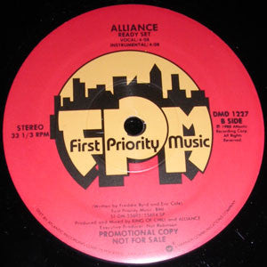 Alliance (2) : We Can Get Use To This  (12", Promo)