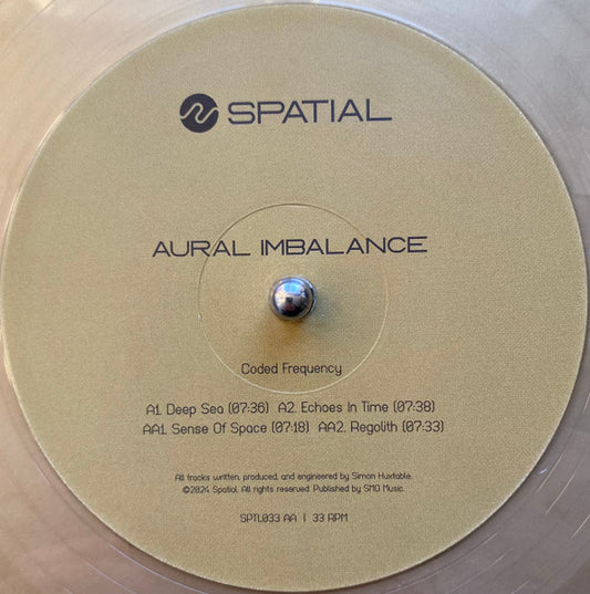 Aural Imbalance : Coded Frequency (12", EP, Gol)
