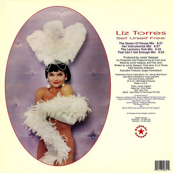 Liz Torres : Set Urself Free (12")