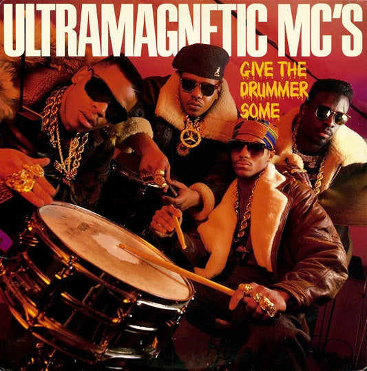 Ultramagnetic MC's : Give The Drummer Some / Moe Luv's Theme (12", Promo)