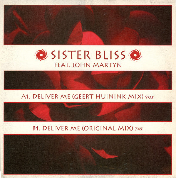 Sister Bliss Feat. John Martyn : Deliver Me (12")