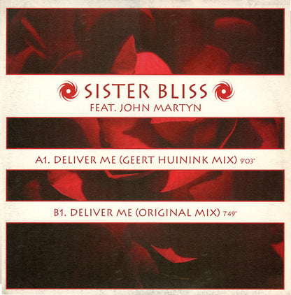 Sister Bliss Feat. John Martyn : Deliver Me (12")