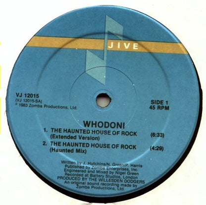 Whodini : The Haunted House Of Rock (12", M/Print)
