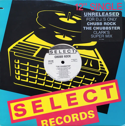 Chubb Rock : The Chubbster (12", Promo)