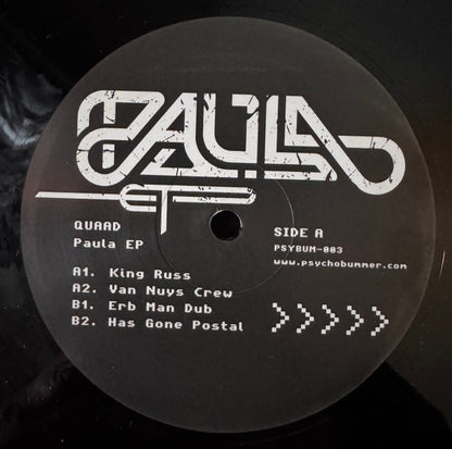 Quaad : Paula EP (12", EP)