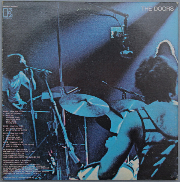The Doors : Absolutely Live (2xLP, Album, RE, SP )