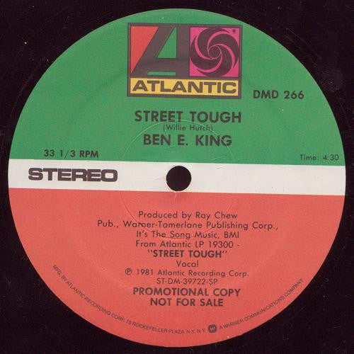 Ben E. King : Street Tough (12", Promo)
