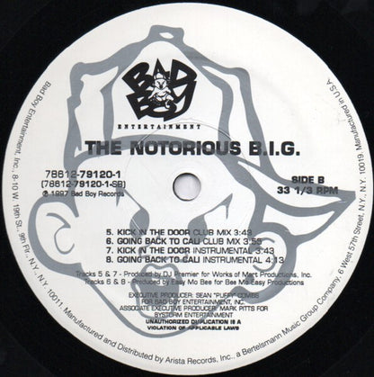 The Notorious B.I.G.* Featuring 112 : Sky's The Limit (12")