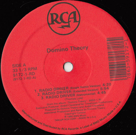 Domino Theory : Radio Driver (12")