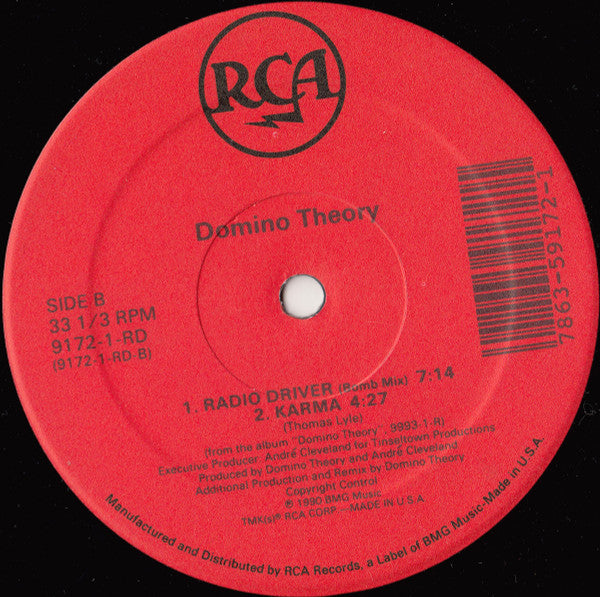 Domino Theory : Radio Driver (12")