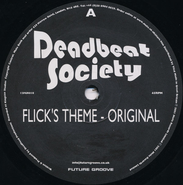 Deadbeat Society : Flick's Theme (12")