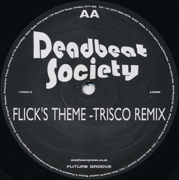 Deadbeat Society : Flick's Theme (12")
