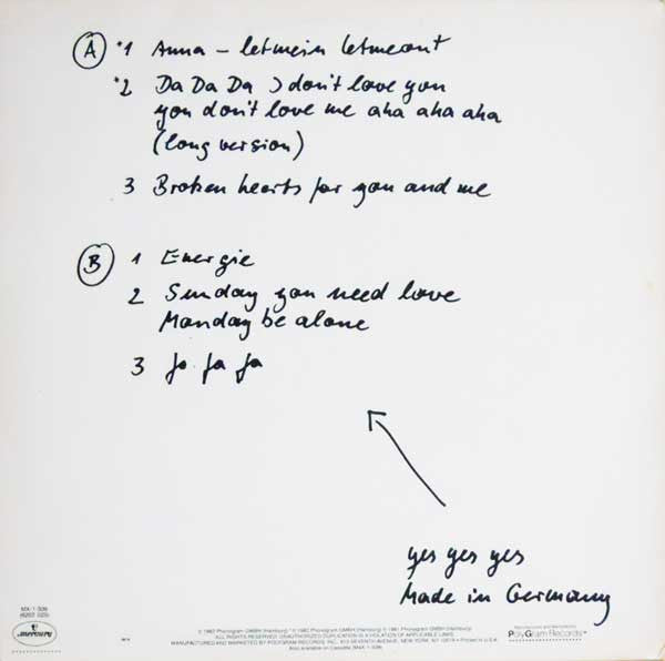 Trio : Trio (LP, MiniAlbum)