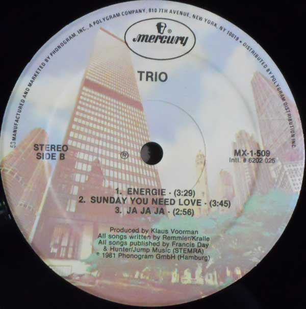 Trio : Trio (LP, MiniAlbum)