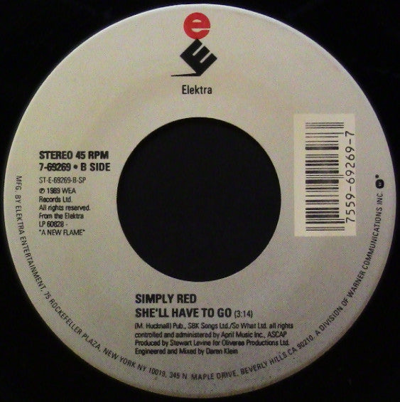 Simply Red : You've Got It (7", Single)