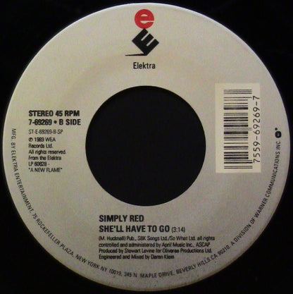Simply Red : You've Got It (7", Single)