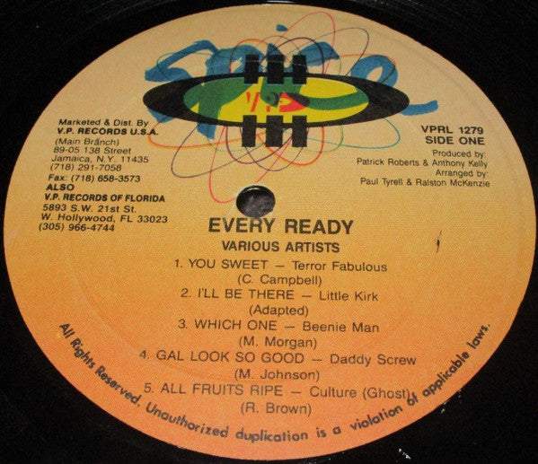 Various : Ever Ready - Vol. 1 (LP, Comp)
