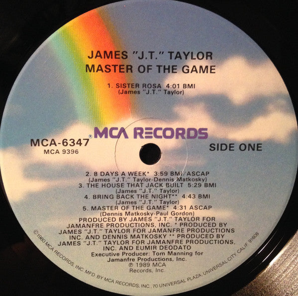 James J.T. Taylor* : Master Of The Game (LP, Album)