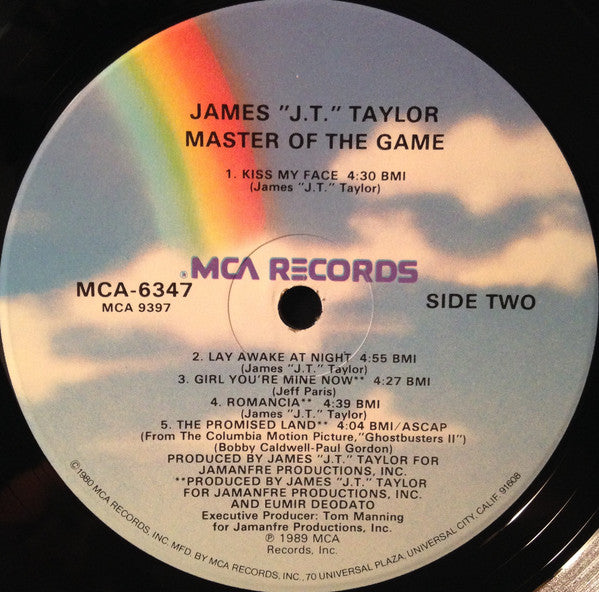 James J.T. Taylor* : Master Of The Game (LP, Album)