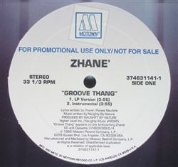 Zhané : Groove Thang (12", Promo)
