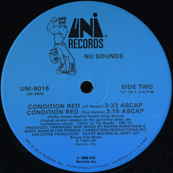 Nu-Sounds : Condition Red (12")