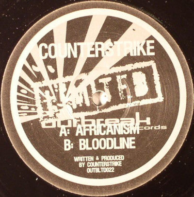 Counterstrike : Africanism / Bloodline (12", Ltd)