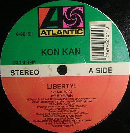 Kon Kan : Liberty! (12", SP )
