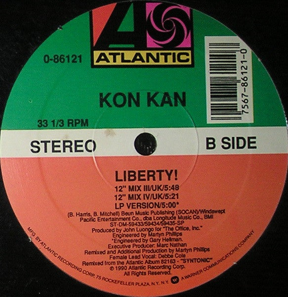 Kon Kan : Liberty! (12", SP )
