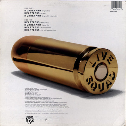 Live Squad : Murderahh / Heartless (12", Promo)