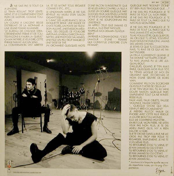 Taxi-Girl : Quelqu'un Comme Toi (LP, MiniAlbum)