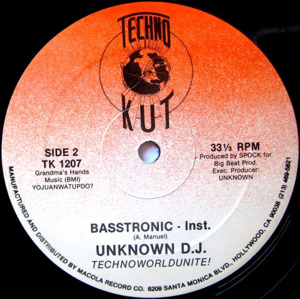 Unknown D.J.* : Basstronic (12")
