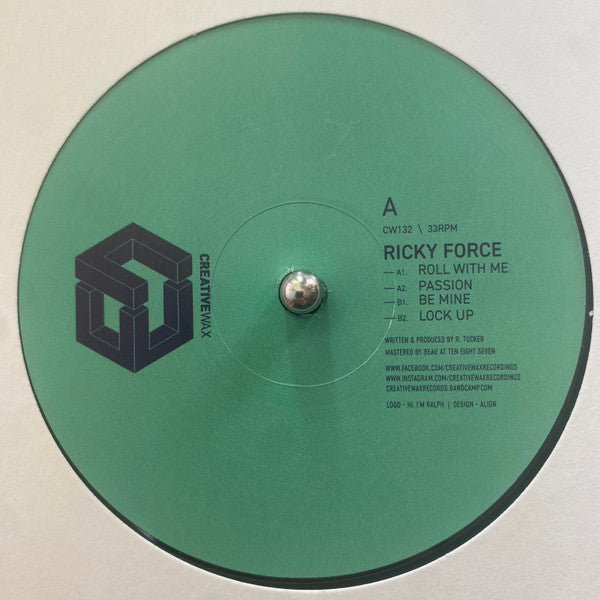 Ricky Force : Roll With Me / Passion / Be Mine / Look Up (12", EP)