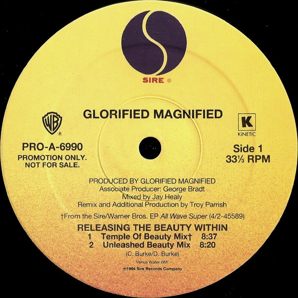 Glorified Magnified : Releasing The Beauty Within (12", Promo)