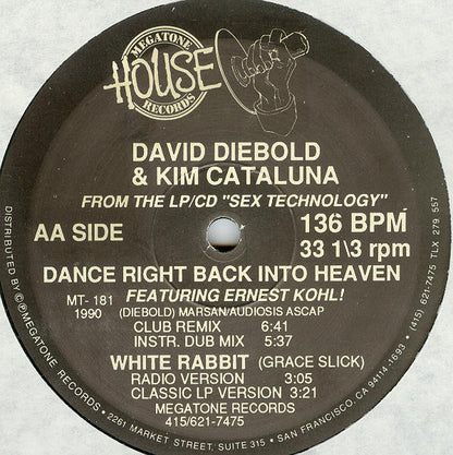 David Diebold & Kim Cataluna : White Rabbit (12")