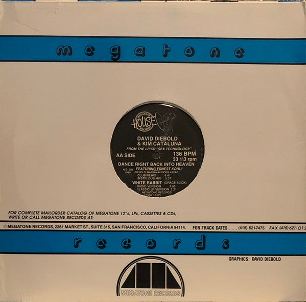 David Diebold & Kim Cataluna : White Rabbit (12")