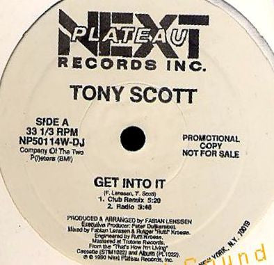Tony Scott : Get Into It (12", Promo)