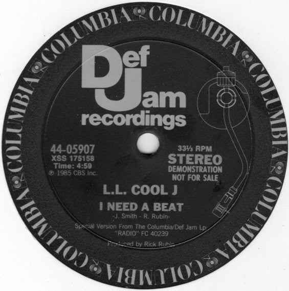 LL Cool J : You'll Rock (12", Promo)