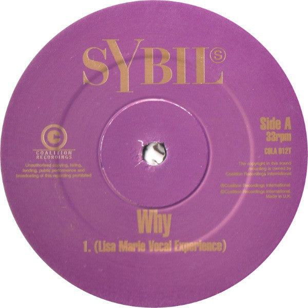 Sybil : Why (12", Single)
