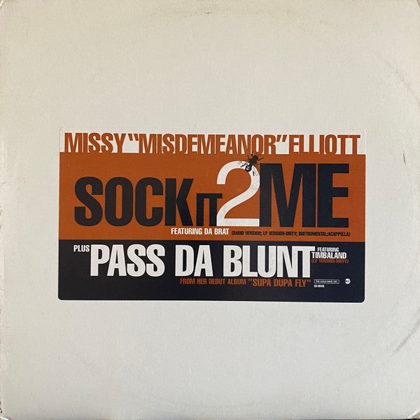 Missy "Misdemeanor" Elliott* Featuring Da Brat : Sock It 2 Me (12", Promo)